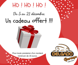 Au garage Delgado, le Père Noël est en avance !!!